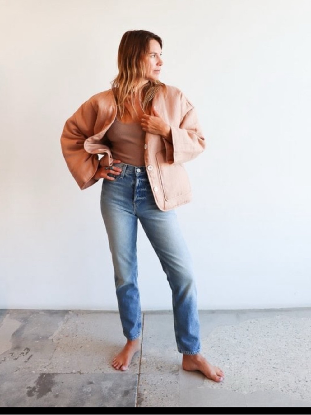 Trave Constance Tapered Straight Jeans